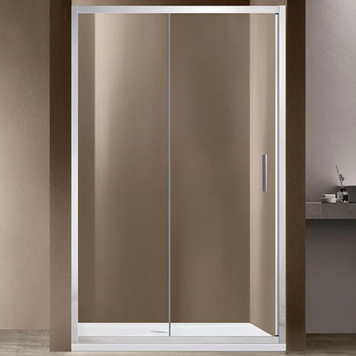 Душевая дверь Vincea Garda 115 VDS-1G115CL профиль Хром стекло прозрачное