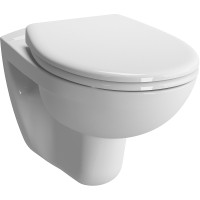 Комплект унитаза с инсталляцией Vitra Normus 9773B003-7200 с сиденьем Микролифт и клавишей смыва Хром глянцевый фарфор подвесной