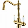 Смеситель для кухни Boheme Tradizionale Oro 112 Золото латунь