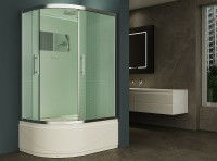 Душевая кабина Esbano EST-129CRB 120x90 R ESKB129CRBR без гидромассажа