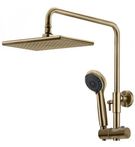Душевая система Kaiser Trio 57288-1 цвет Бронза