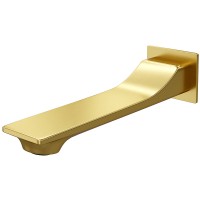 Смеситель для раковины WasserKRAFT A55543 Золото матовое латунь встраиваемый