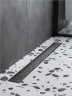 Душевой лоток BelBagno Формат (Uno) BB-LD-UNO-60-GM с решеткой цвет Оружейная сталь