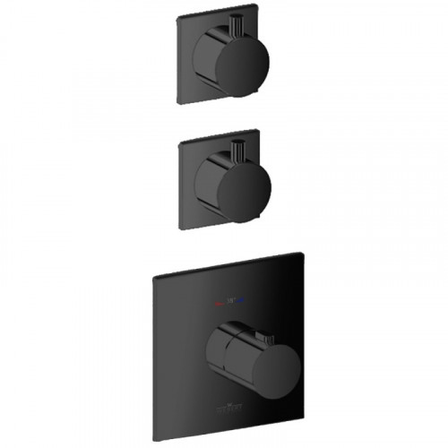 Смеситель для душа Webert Elio EL971402560 Черный матовый встраиваемый