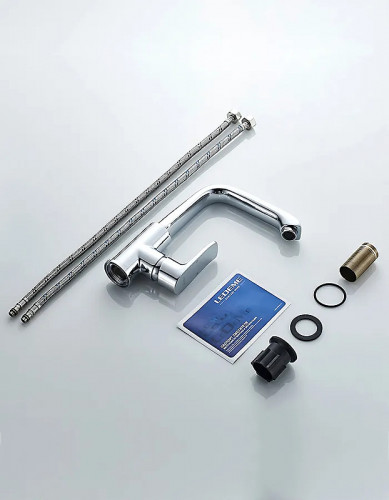 Смеситель для кухни Ledeme H34 4034-2L Хром