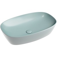 Раковина-чаша Ceramicanova Element 60 CN6049MLG Зеленая матовая фарфор накладная