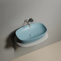 Раковина-чаша Ceramicanova Element 60 CN6049MLG Зеленая матовая фарфор накладная