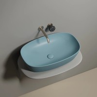 Раковина-чаша Ceramicanova Element 60 CN6049MLG Зеленая матовая фарфор накладная