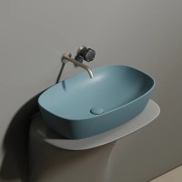 Раковина-чаша Ceramicanova Element 60 CN6049MLG Зеленая матовая фарфор накладная
