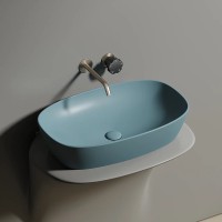 Раковина-чаша Ceramicanova Element 60 CN6049MLG Зеленая матовая фарфор накладная