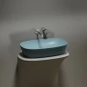 Раковина-чаша Ceramicanova Element 60 CN6049MLG Зеленая матовая фарфор накладная