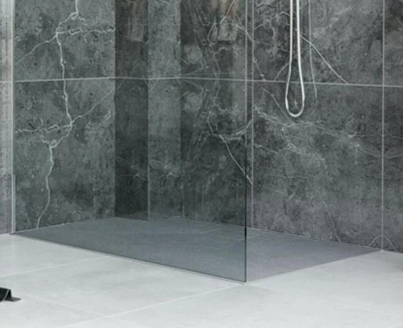 Душевой поддон из искусственного камня Excellent Lavano 100x80 BREX.1103.100.080.CON Бетон