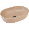 Раковина-чаша beWash Bogen 60 88601073 Бежевая матовая фарфор накладная