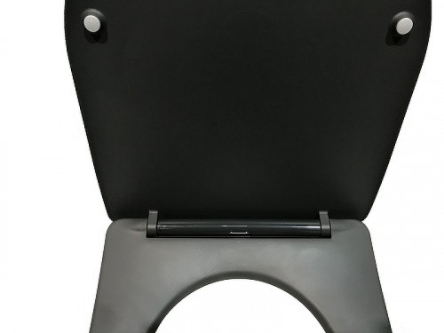 Унитаз CeramaLux B2330-2MDH подвесной Серый матовый с сиденьем Микролифт фаянс подвесной