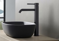 Смеситель для раковины Aquatek Европа AQ1304MB Черный матовый латунь