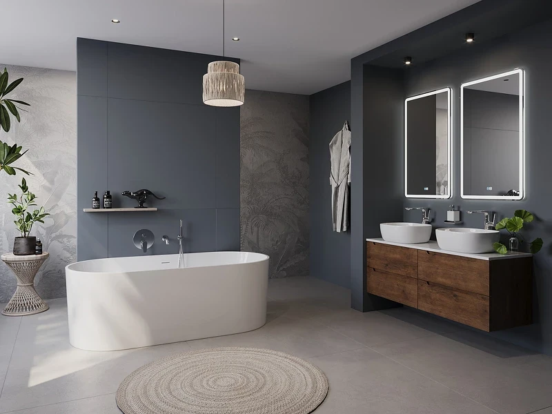 Акриловая ванна BelBagno 180x80 BB705-1800-800 без гидромассажа