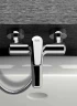 Смеситель для ванны Remer Vanity V05 Хром на стену