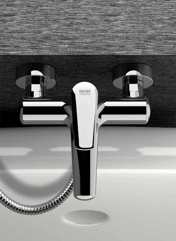 Смеситель для ванны Remer Vanity V05 Хром на стену