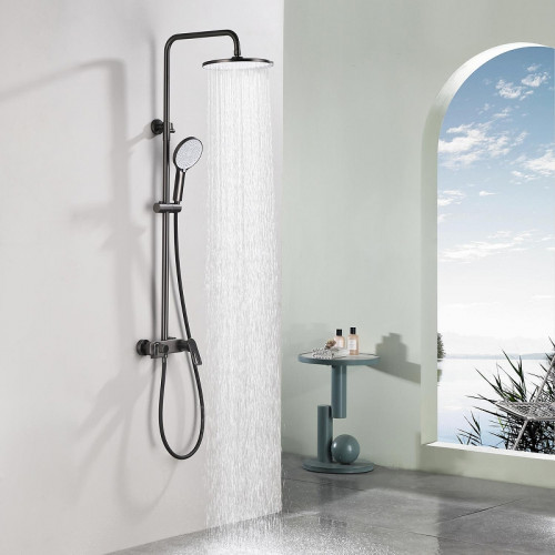 Душевая система Black&amp;White Gravity GL-9102-GM 9102GM цвет Gun Metal