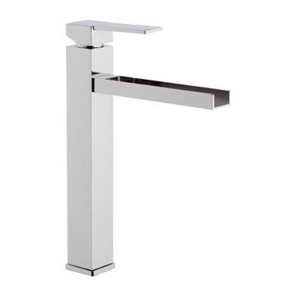 Смеситель для раковины Remer Qubica Cascata QC11L Хром на столешницу