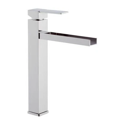 Смеситель для раковины Remer Qubica Cascata QC11L Хром на столешницу