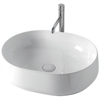 Раковина-чаша Kerasan F10 56 460501 Белая фаянс накладная
