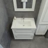 Тумба под раковину Caprigo Ponza 70 13520-В231 подвесная Белая матовая МДФ / ЛДСП