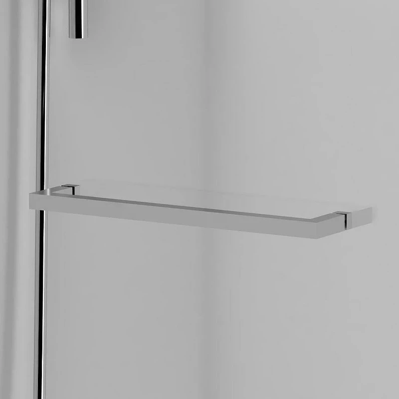 Шторка на ванну Damixa Skyline 80х140 DX35WBS-D7W1-150MT профиль Хром стекло прозрачное