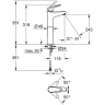 Смеситель для раковины Grohe Euroeco 24273001 цвет Хром