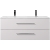 Тумба под раковину Creto Ares 120 10-1111W подвесная White МДФ / ЛДСП