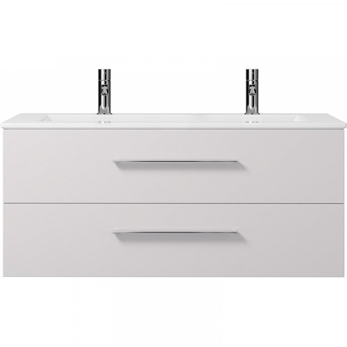 Тумба под раковину Creto Ares 120 10-1111W подвесная White МДФ / ЛДСП