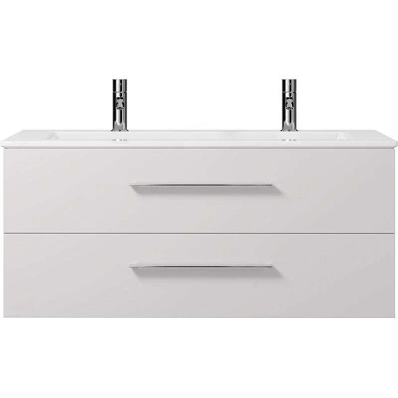 Тумба под раковину Creto Ares 120 10-1111W подвесная White МДФ / ЛДСП