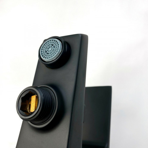 Смеситель для ванны Paini Torre 98YO111 Черный матовый