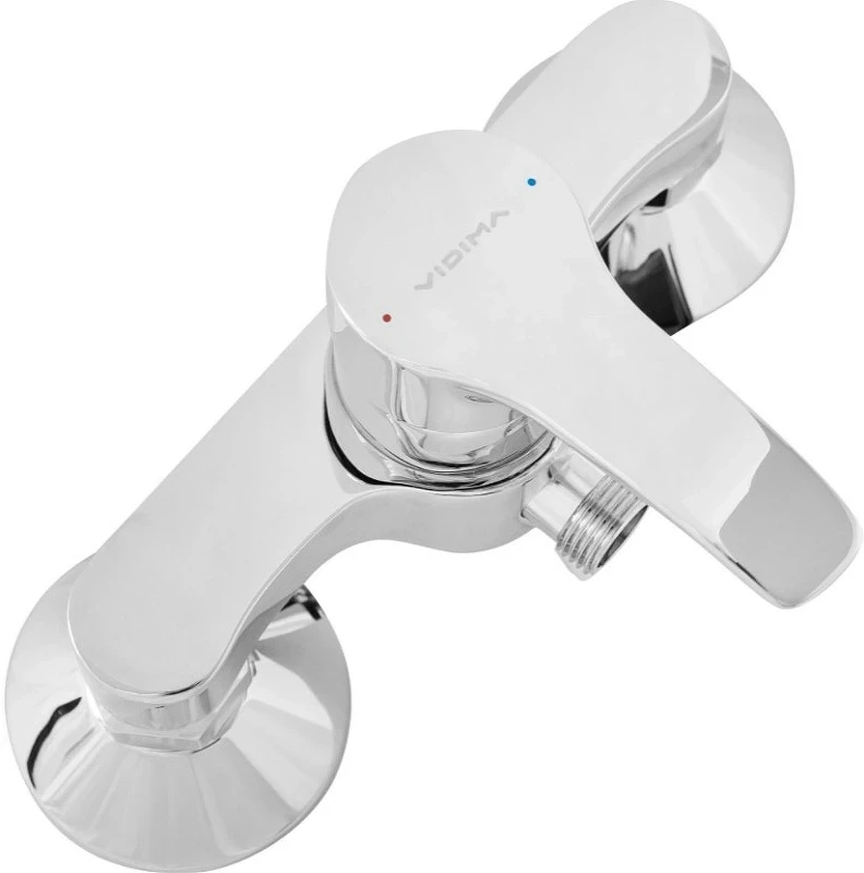 Смеситель для душа Vidima Meloy BA410AA Хром латунь на стену