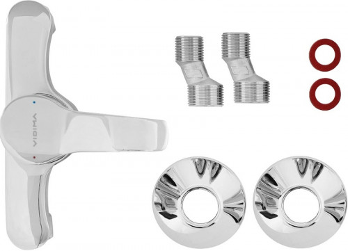 Смеситель для душа Vidima Meloy BA410AA Хром латунь на стену