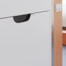 Тумба с раковиной Uperwood Modul 60 393020557 подвесная цвет Белый матовый Графит матовый