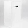 Тумба с раковиной Uperwood Modul 60 393020557 подвесная цвет Белый матовый Графит матовый