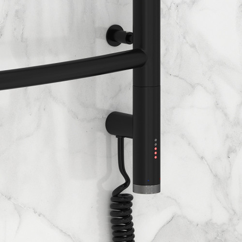 Электрический полотенцесушитель Сунержа Галант 3.0 600x600 R 31-5801-6060 Черный матовый нержавеющая сталь