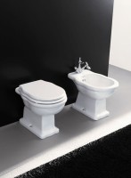 Унитаз Artceram Hermitage HEV003 01 00 Белый фарфор напольный