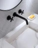 Смеситель для раковины Abber Wasser Kreis AF81121B Черный матовый латунь встраиваемый