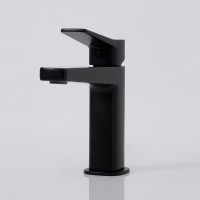 Смеситель для раковины WasserKRAFT Bever 2403 Черный матовый латунь