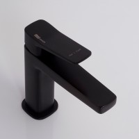 Смеситель для раковины WasserKRAFT Bever 2403 Черный матовый латунь