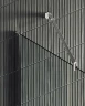 Душевая перегородка Maybah Glass MGD-677-5ш 1090x1950 в широком профиле Хром матовый стекло прозрачное