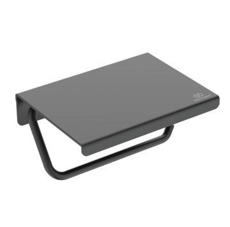 Держатель для туалетной бумаги Ideal Standard Alu+ BD592XG цвет черный матовый