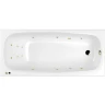 Акриловая ванна Whitecross Layla Slim 180x80 0122.180080.100.LINE.GL с гидромассажем