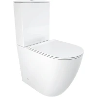 Унитаз компакт Ceruttispa Bella CT8709 с бачком и сиденьем Микролифт фаянс напольный