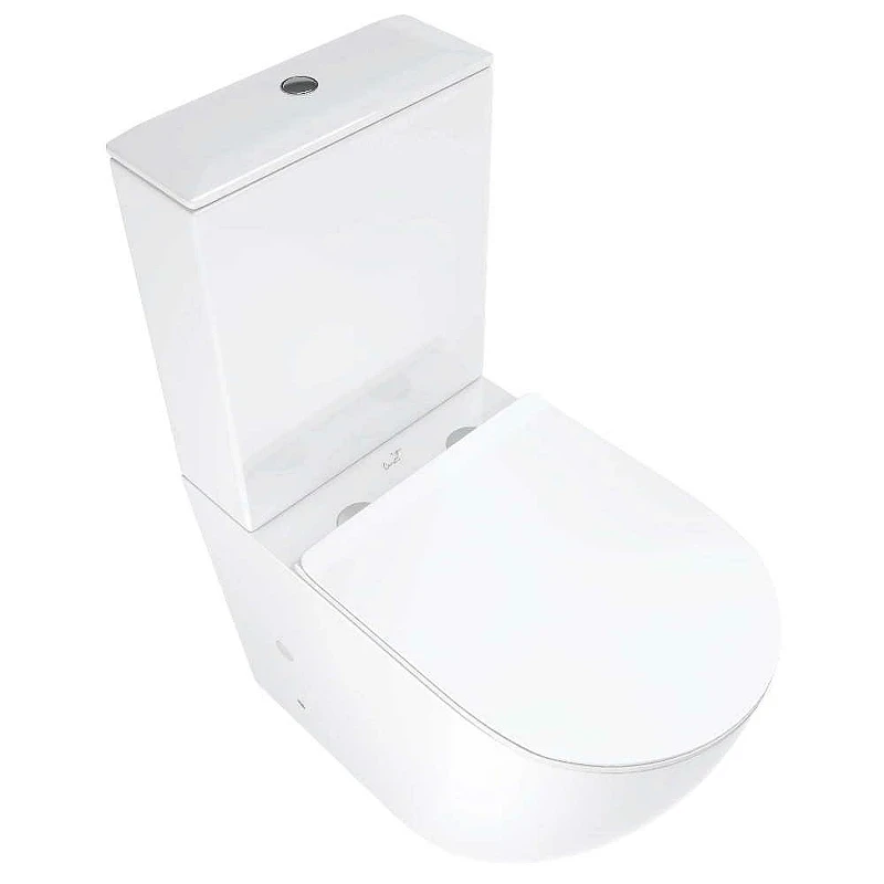 Унитаз компакт Ceruttispa Bella CT8709 с бачком и сиденьем Микролифт фаянс напольный
