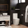 Унитаз компакт Ceruttispa Bella CT8709 с бачком и сиденьем Микролифт фаянс напольный