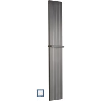 Электрический полотенцесушитель Boheme Flat 725-GM Антрацит нержавеющая сталь
