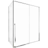 Душевой уголок Allen Brau Fantasy 160x80 3.11010.00 + 3.11011.00 профиль Хром стекло прозрачное